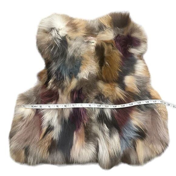 Zadig & Voltaire Bolero Fee Deluxe Gilet Fox Fur Vest Size XS - Picture 11 of 14